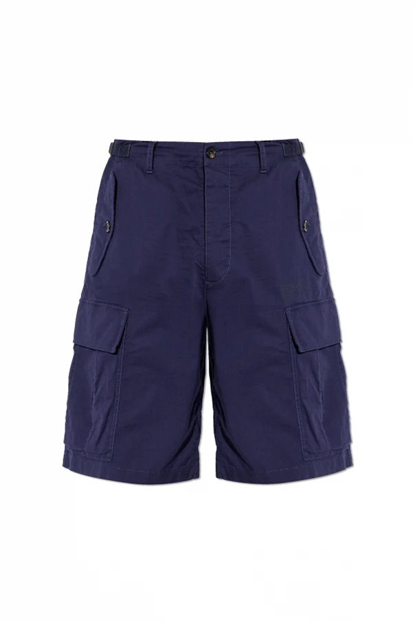 NAVY BLUE Cargo shorts