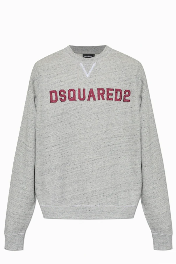 GRAU Sweatshirt mit gesticktem Logo