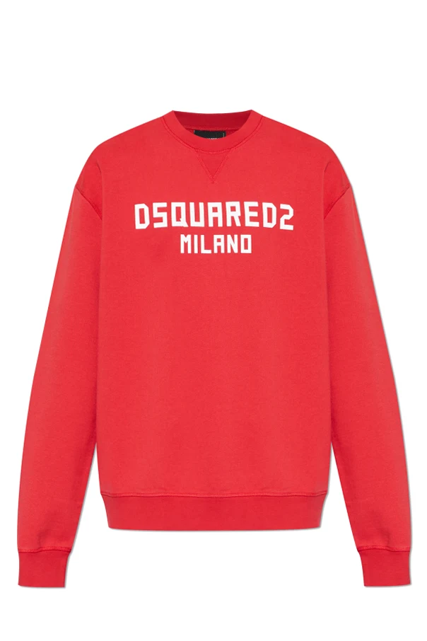 ROT Sweatshirt mit aufgedrucktem Logo