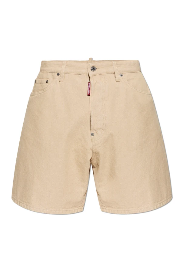 beżowy Jeansowe szorty `Boxer`