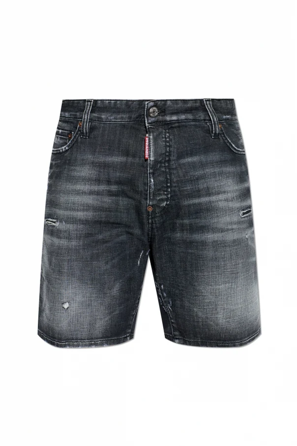 BLACK 'Marine' denim shorts