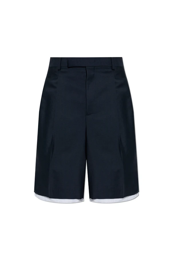 MARINEBLAU Wollshorts