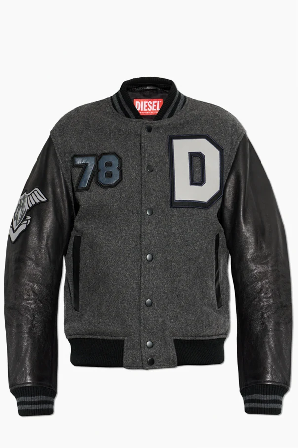 SZARY Kurtka ‘L-ARRY’ typu ‘bomber’