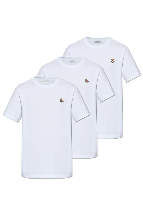 WEISS 3er-Pack T-Shirts