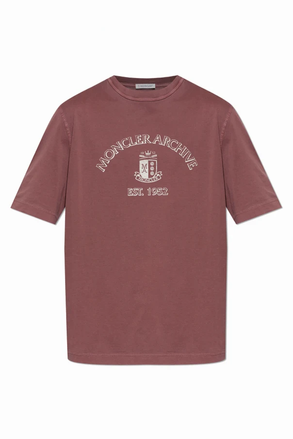 BURGUNDER T-Shirt mit Logo