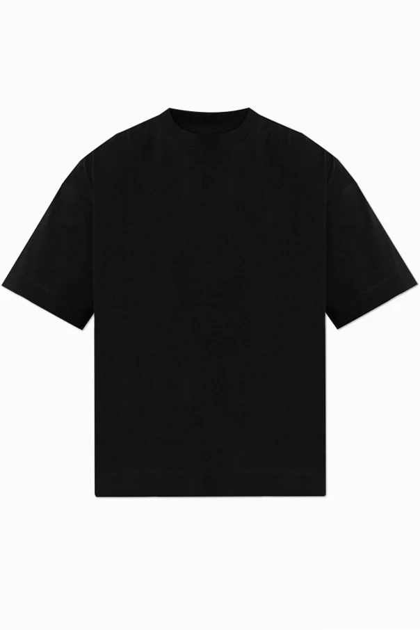 SCHWARZ Oversize-T-Shirt
