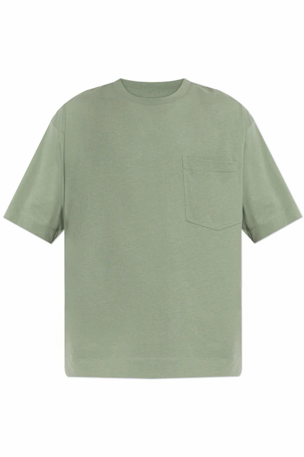 GRÜN T-Shirt mit Tasche