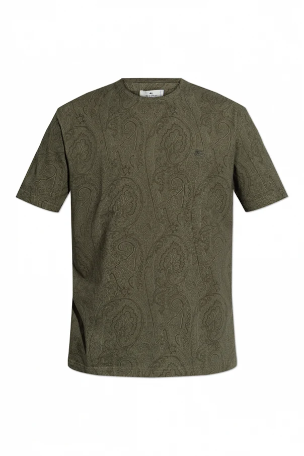 GRÜN Gemustertes T-Shirt