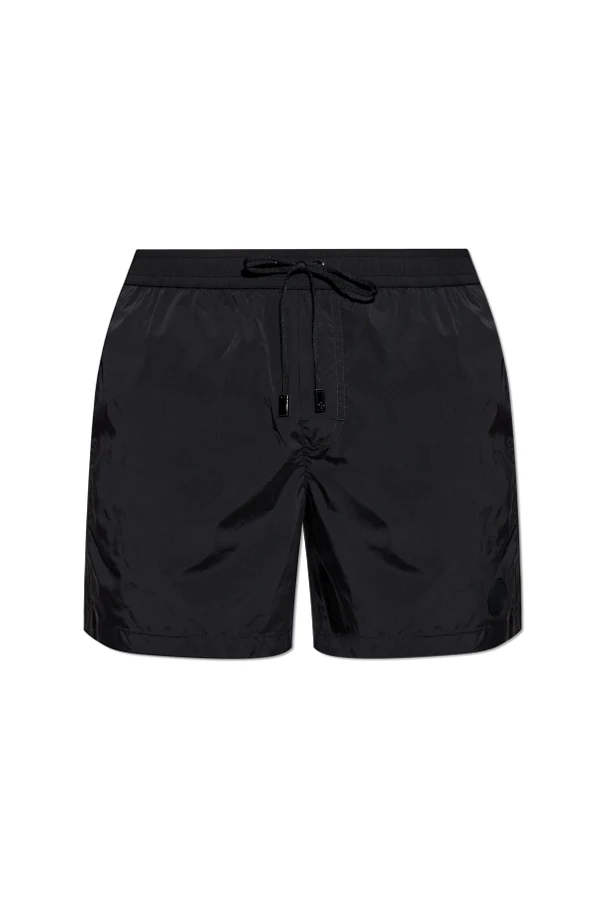 CZARNY Szorty kąpielowe