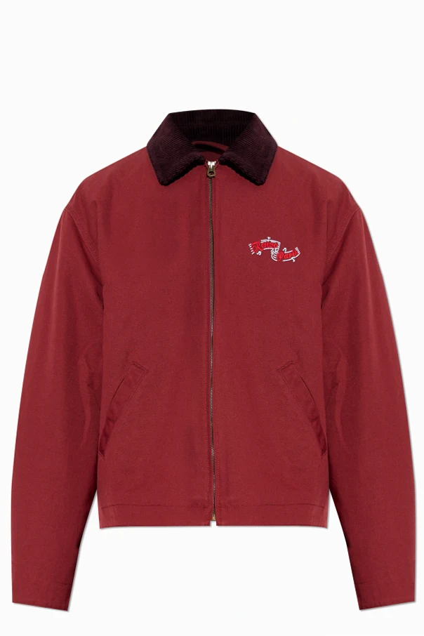 ROT Jacke mit Logo