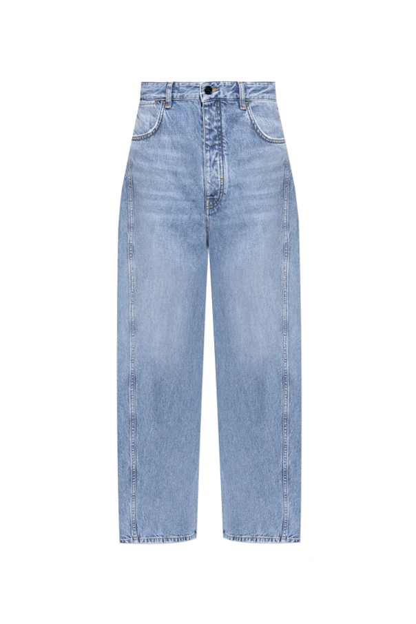 jasnoniebieski Jeansy z szerokimi nogawkami