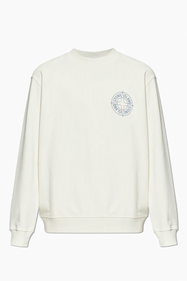 CREME Sweatshirt mit aufgedrucktem Logo