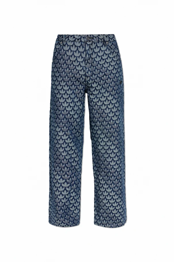 MARINEBLAU Jeans mit Monogramm