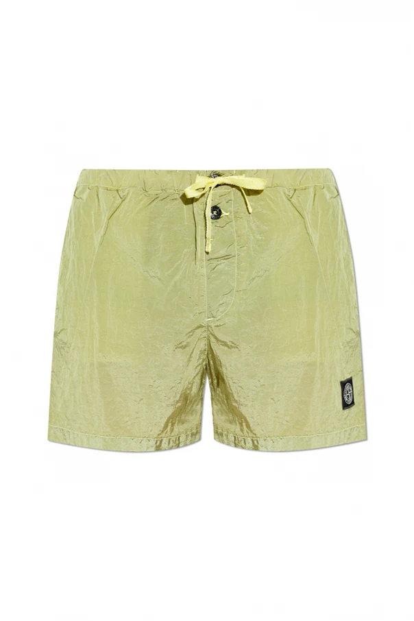 ZIELONY Szorty kąpielowe