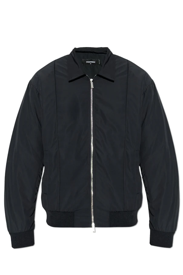 SCHWARZ Leichte Jacke mit Kragen