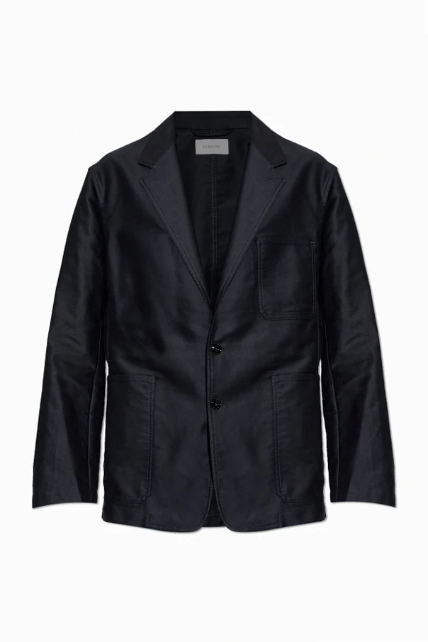 SCHWARZ Baumwollblazer