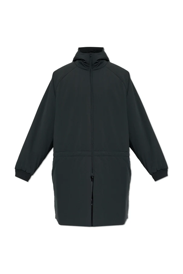 BLACK Long insulated coat