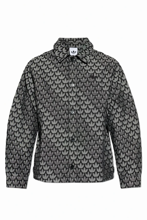 SCHWARZ Jeanshemd mit Monogramm