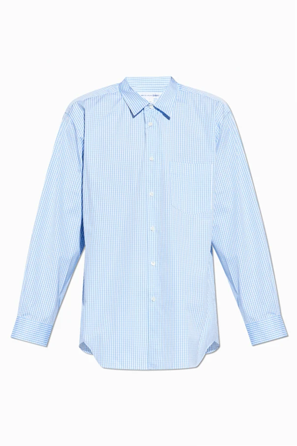 HELLBLAU Hemd mit Karomuster