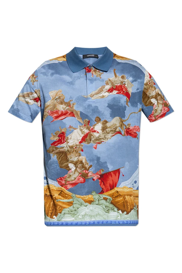 MULTICOLOUR Polo with print