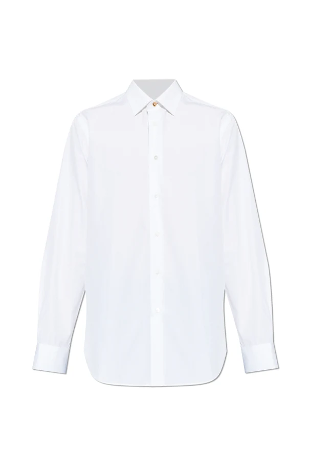 WEISS Tailliertes Hemd