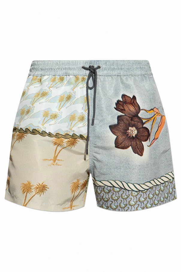 MULTIKOLOR Szorty kąpielowe z nadrukiem