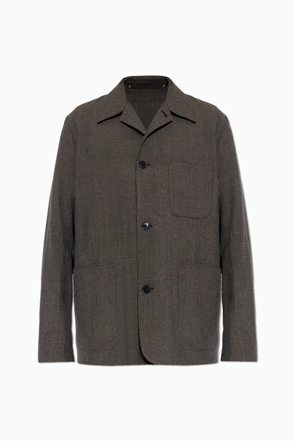BRAUN Wollblazer mit Karomuster