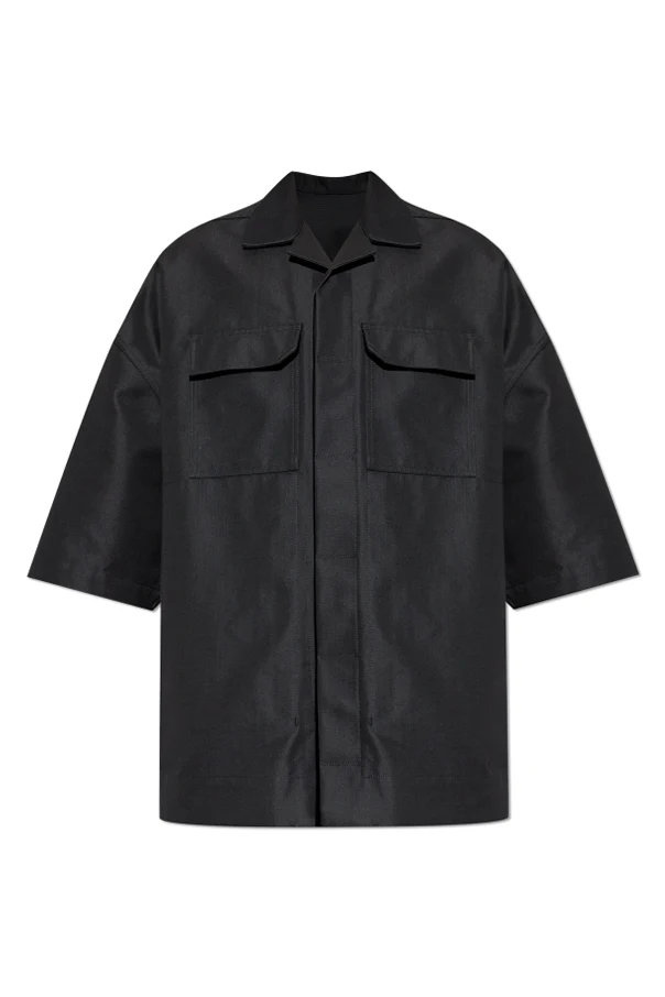 CZARNY Koszula o kroju ‘Oversize’