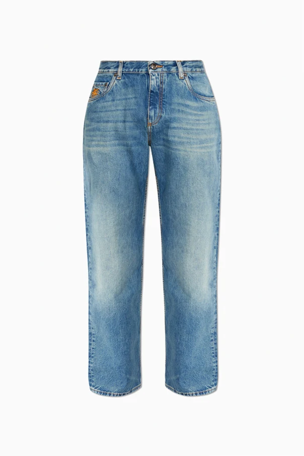 BLUE Straight Leg Jeans
