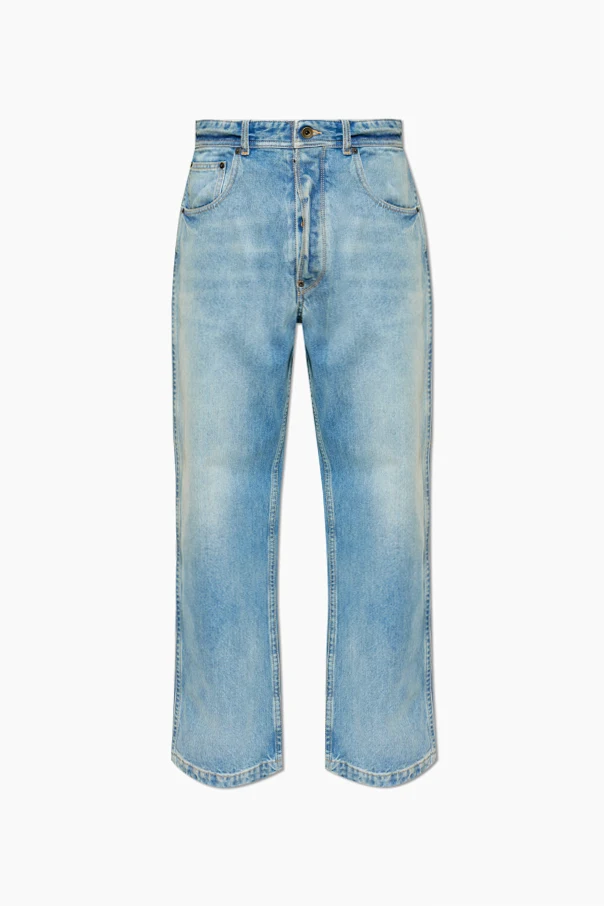 BLUE Straight-leg jeans