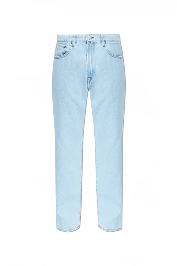 HELLBLAU Jeans mit leicht zulaufenden Beinen