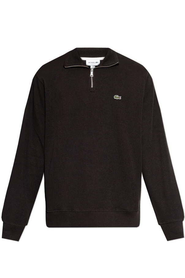 BRAUN Sweatshirt mit Logo-Patch