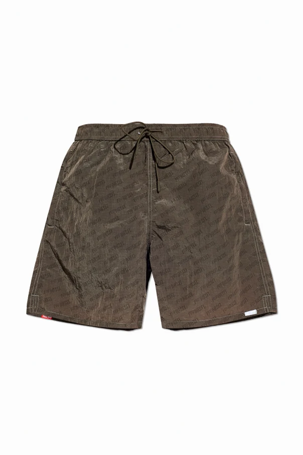 BRĄZOWY Szorty kąpielowe ‘SPORT-41-UTLT’