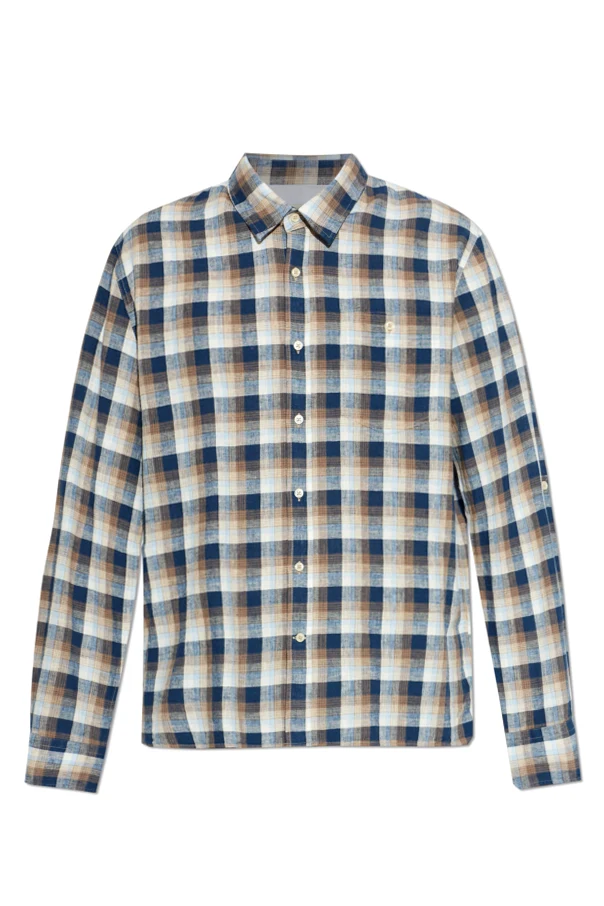 GRANATOWY Koszula ‘Younes’