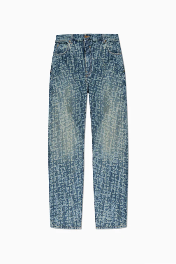 BLUE Monogram jeans