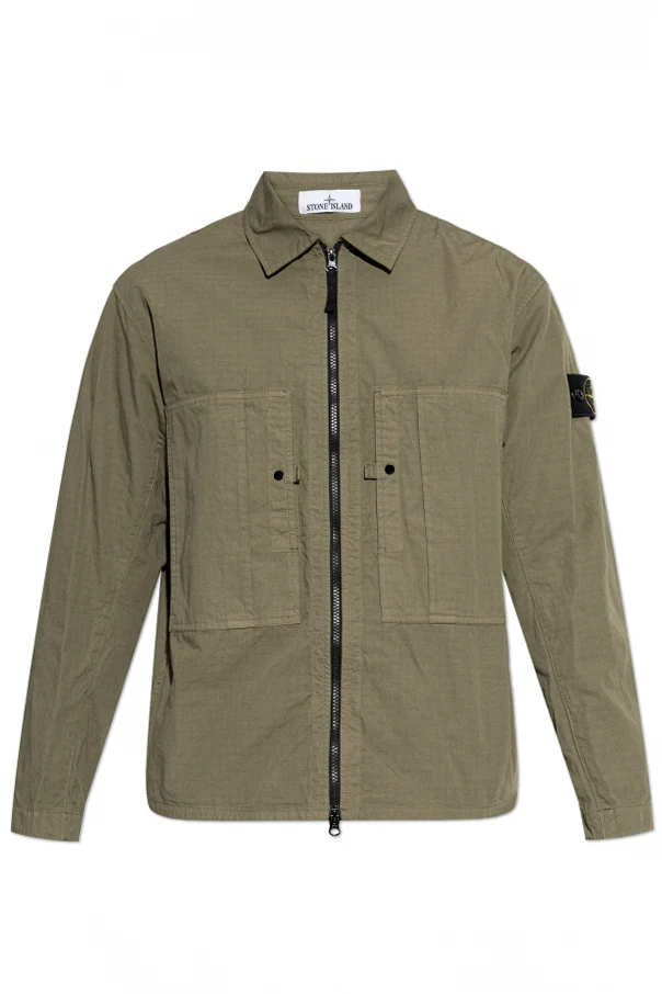 GRÜN Leichte Jacke mit Taschen