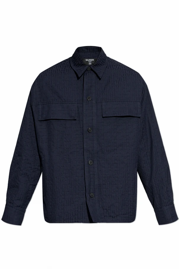MARINEBLAU Jacke mit Monogramm