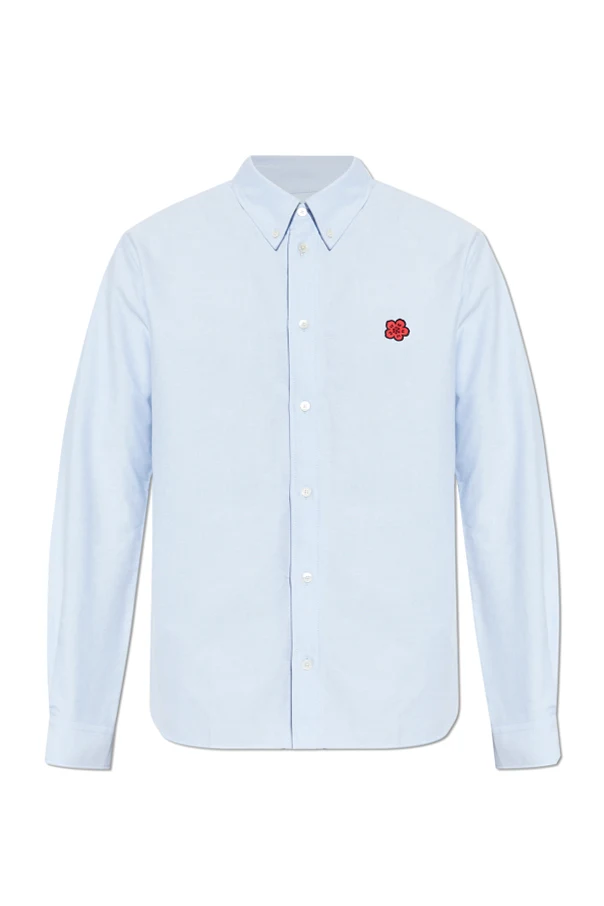 BLUE Shirt with patch