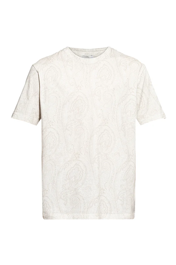BEIGE T-Shirt mit Rundhalsausschnitt