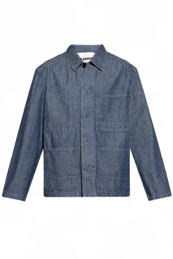 MARINEBLAU Jeanshemd