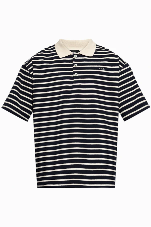 MARINEBLAU Polo mit Logo
