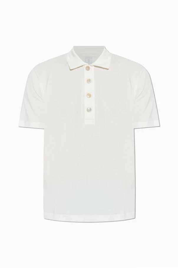 BIAŁY  Bawełniane polo