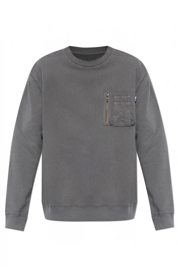 GRAU Sweatshirt mit Tasche