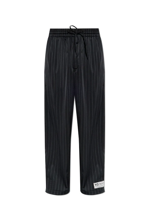SCHWARZ Sweatpants mit geradem Bein