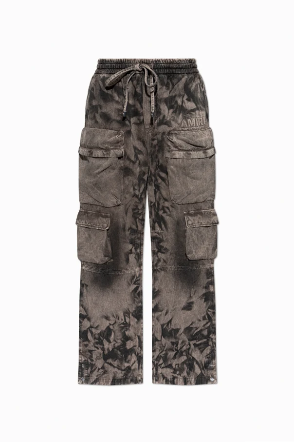 BRĄZOWY Spodnie typu ‘Cargo’