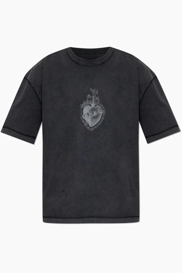 SZARY T-shirt ‘Sabbath’