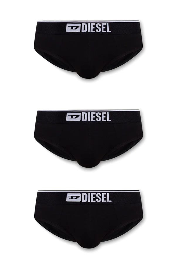 BLACK 'UMBR-ANDRE' briefs three-pack