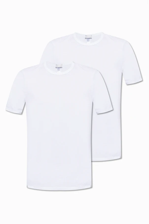 BIAŁY  Dwupak t-shirtów