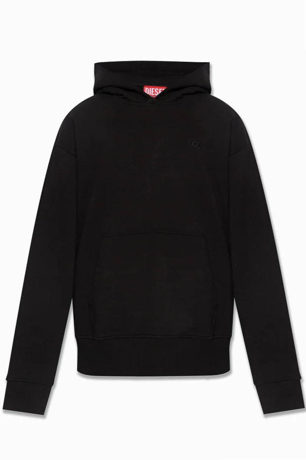 CZARNY Bluza ‘S-MACS-HOOD-MEGOVAL-D’