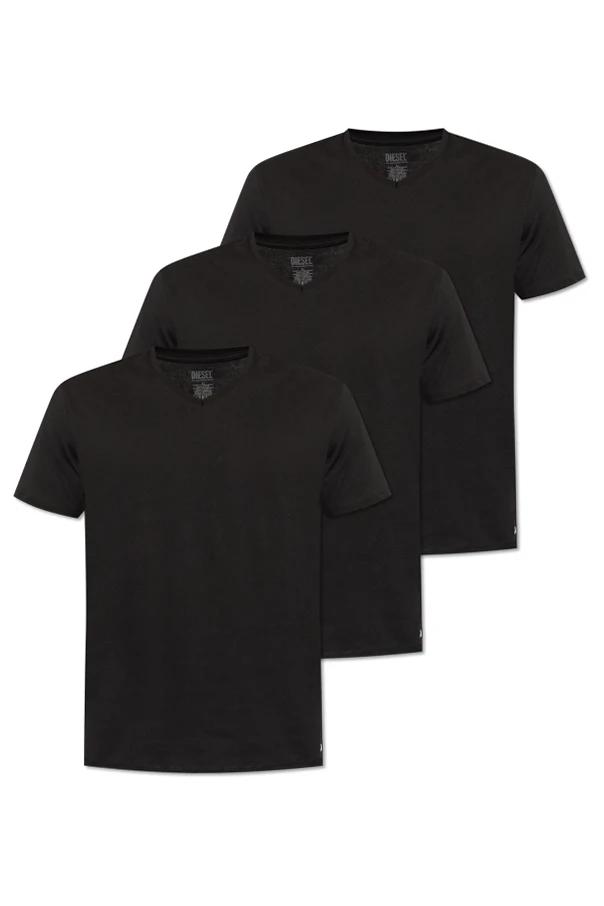 CZARNY Trójpak t-shirtów `MICHAEL-D-BOX-3PACK`